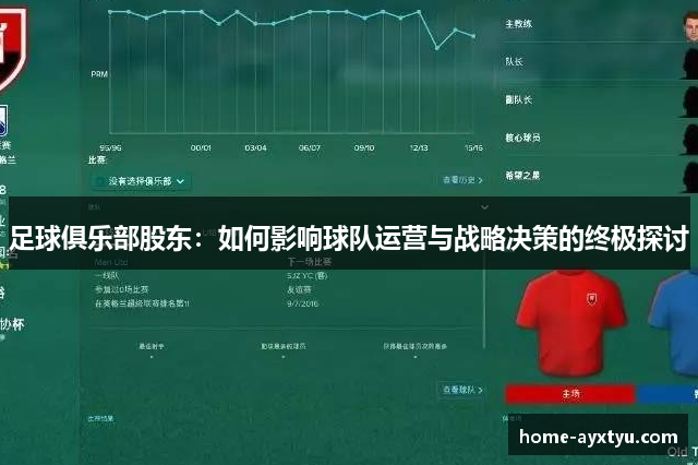 足球俱乐部股东：如何影响球队运营与战略决策的终极探讨